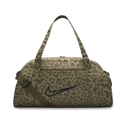 Nike Women's Printed Gym Club Bag Olive, DO2390